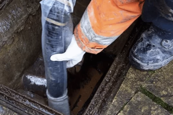 No-dig drainage repair undertaken for facilities management works