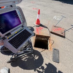 CCTV drainage investigation for a new Costa premises