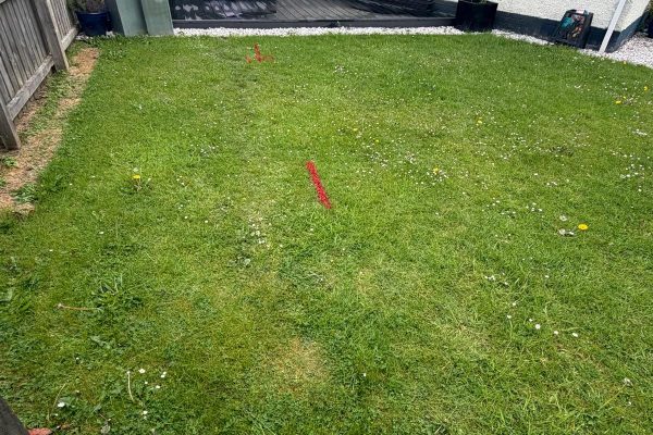 Residential drainage survey undertaken ahead of a planned property extension
