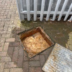 Blocked Manhole